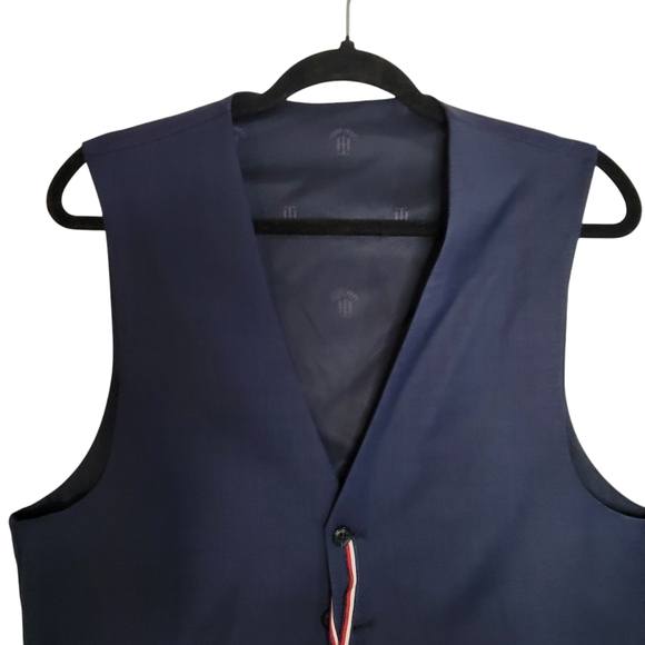 Tommy Hilfiger Flex men's blue vest size medium - Picture 2 of 7
